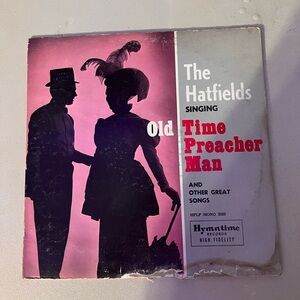 💙 The Hatfields Singing Old Time Preacher Man Vinyl Album